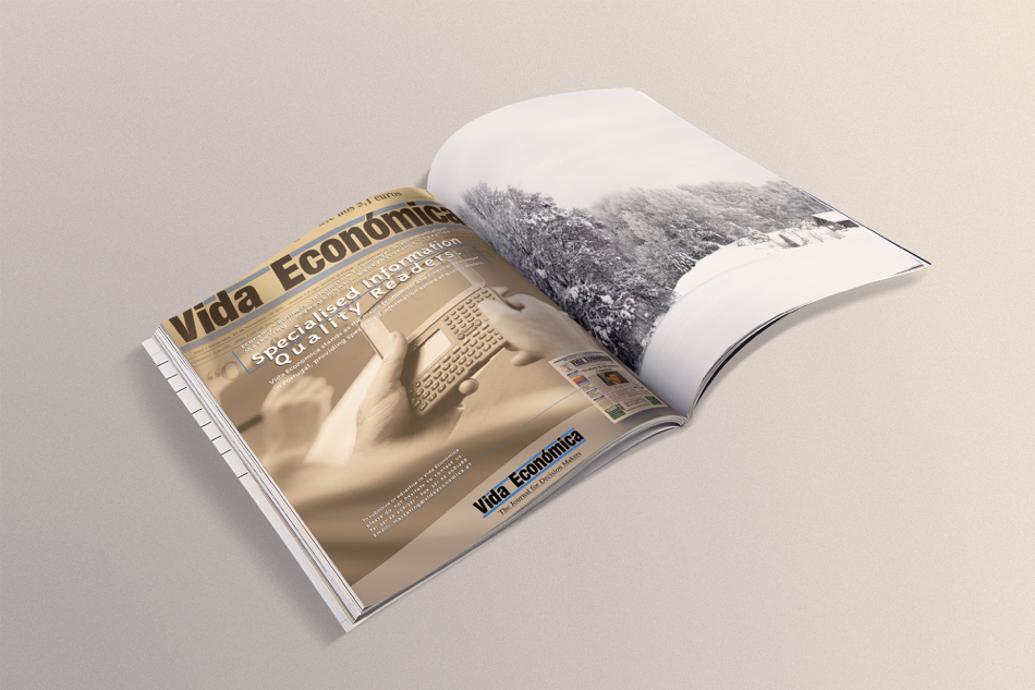 Magazine advertisement &bull; Vida Econ&oacute;mica